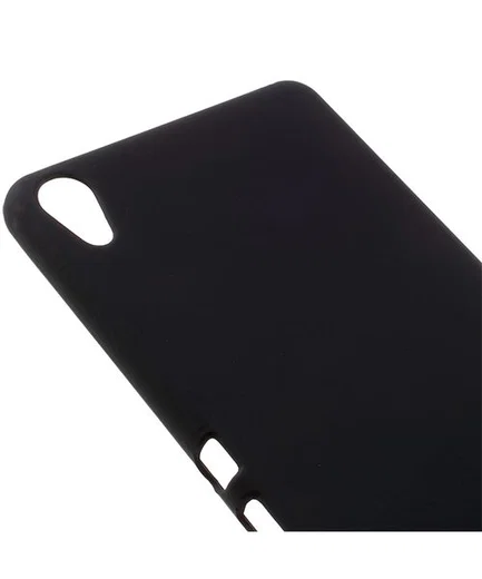 Sony Xperia XA Rubber Hard Hoesje Zwart afbeelding 8