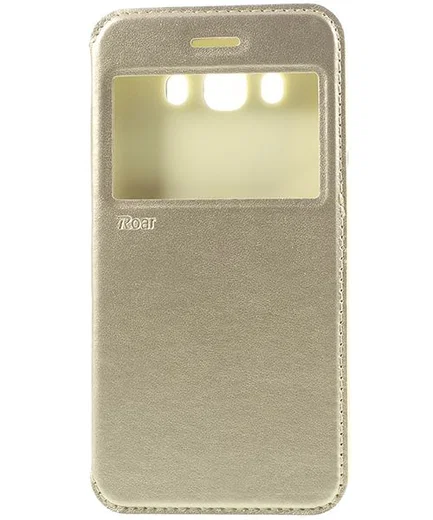 Samsung Galaxy J7 (2016) Roar Window Hoesje Goud afbeelding 4