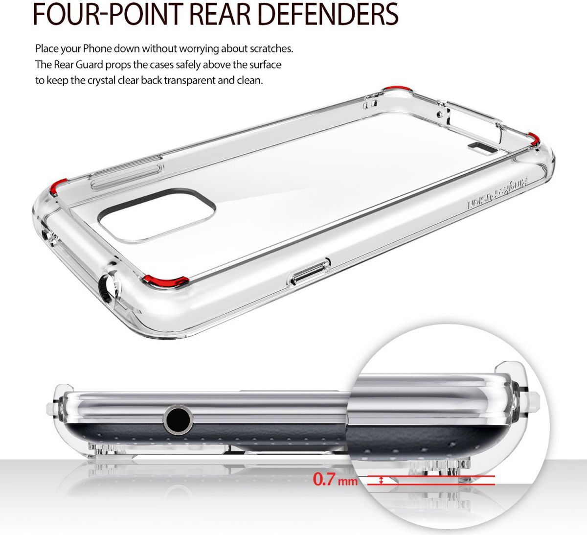 Ringke Fusion Samsung Galaxy S5 (Neo) hoesje doorzichtig Goud afbeelding 5