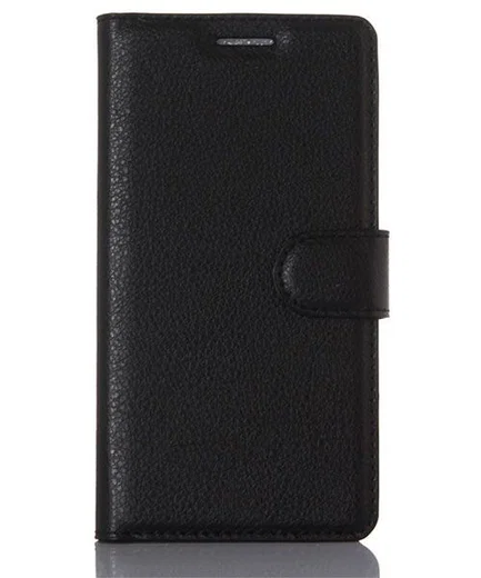 Xiaomi Redmi 3 Portemonnee Flip Hoesje Zwart afbeelding 2