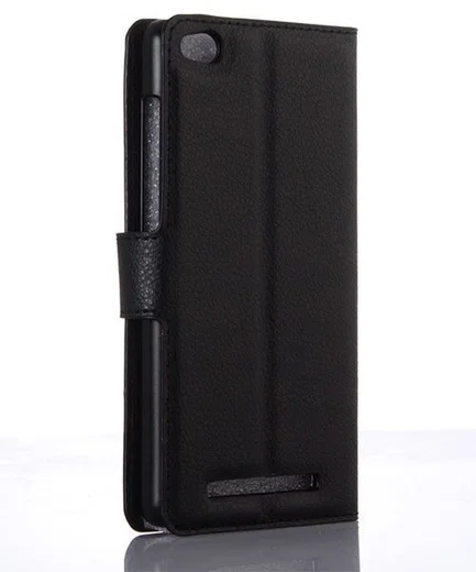 Xiaomi Redmi 3 Portemonnee Flip Hoesje Zwart afbeelding 3