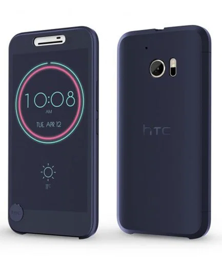 Origineel HTC 10 Hoesje Ice View Blauw afbeelding 6