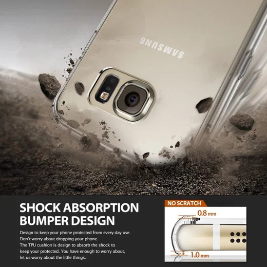 Ringke Fusion Samsung Galaxy S6 hoesje doorzichtig Crystal View afbeelding 6