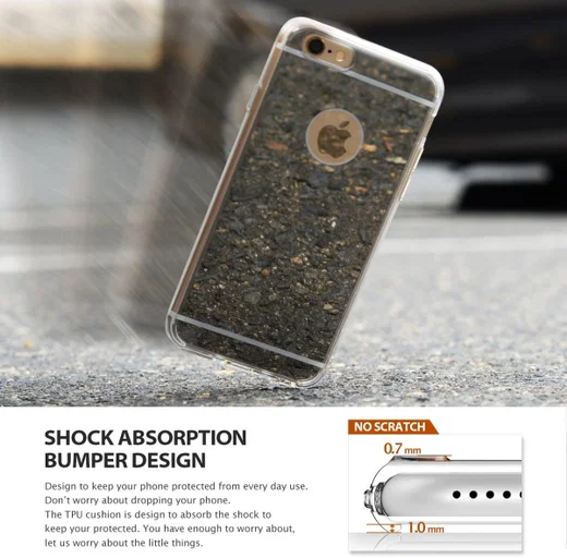 Ringke Fusion Mirror Apple iPhone 6S spiegel hoesje Royal Gold afbeelding 4