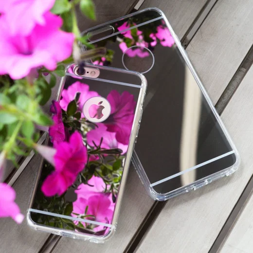 Ringke Fusion Mirror Apple iPhone 6S spiegel hoesje Royal Gold afbeelding 6