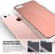 Ringke Fusion Mirror Apple iPhone SE spiegel hoesje Rose Gold afbeelding 3