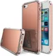 Ringke Fusion Mirror Apple iPhone SE spiegel hoesje Rose Gold afbeelding 1