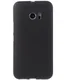 HTC 10 Hoesje TPU Back Cover Mat Zwart afbeelding 2