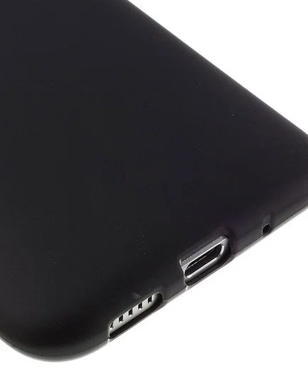 HTC 10 Hoesje TPU Back Cover Mat Zwart afbeelding 5