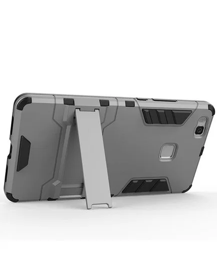 Hybride Huawei P9 Lite Hoesje Zilver afbeelding 5