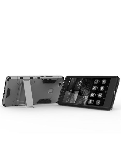 Hybride Huawei P9 Lite Hoesje Zilver afbeelding 7
