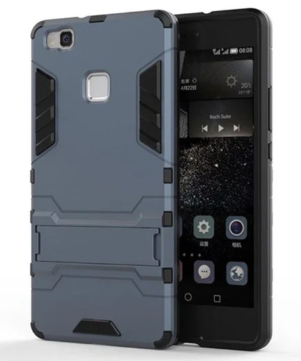 Hybride Huawei P9 Lite Hoesje Donker Blauw afbeelding 1