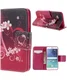 Samsung Galaxy J5 (2016) Print Hoesje Heart Flowers afbeelding 1
