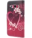 Samsung Galaxy J5 (2016) Print Hoesje Heart Flowers afbeelding 4
