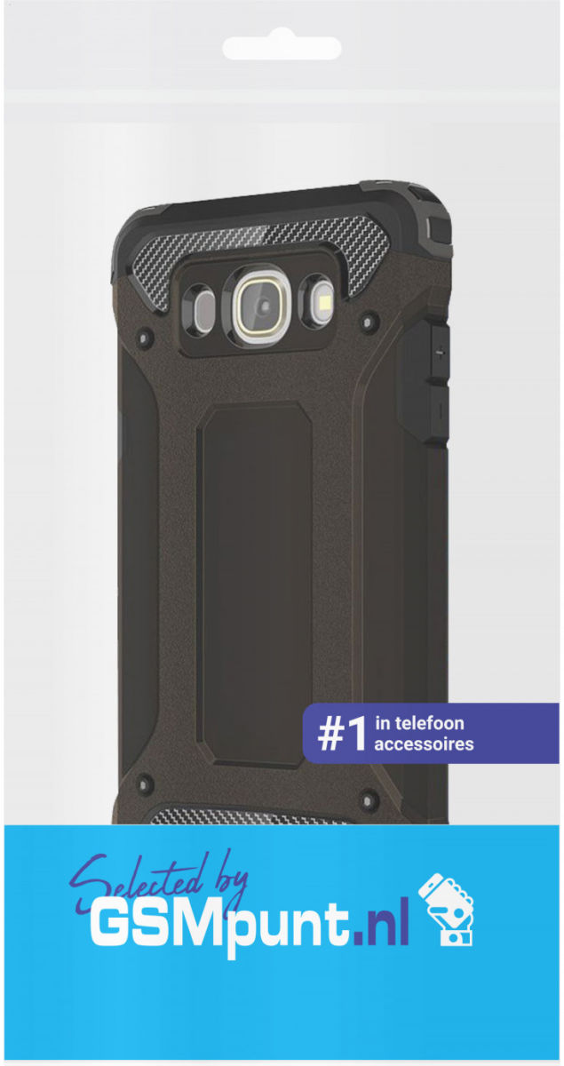 Samsung Galaxy J5 (2016) Hybride Hoesje Zwart afbeelding 4