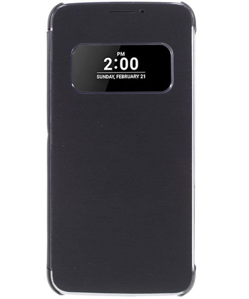 LG G5 (SE) Flip Hoesje Window View Zwart afbeelding 4