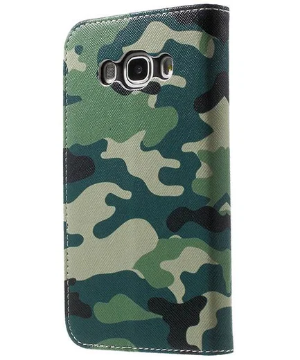Samsung Galaxy J5 (2016) Camouflage Hoesje met Portemonnee Functie afbeelding 2