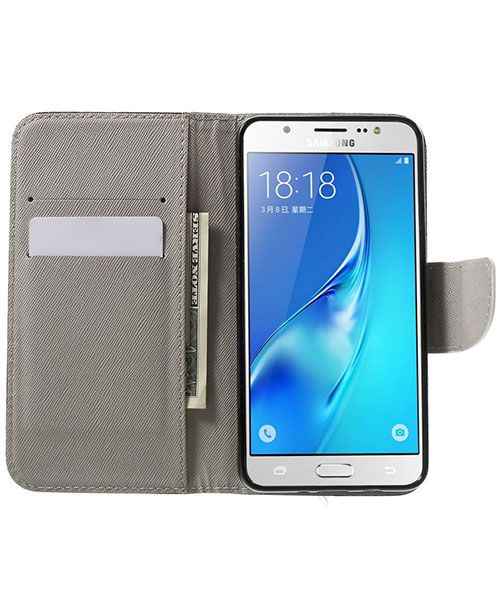 Samsung Galaxy J5 (2016) Camouflage Hoesje met Portemonnee Functie afbeelding 5