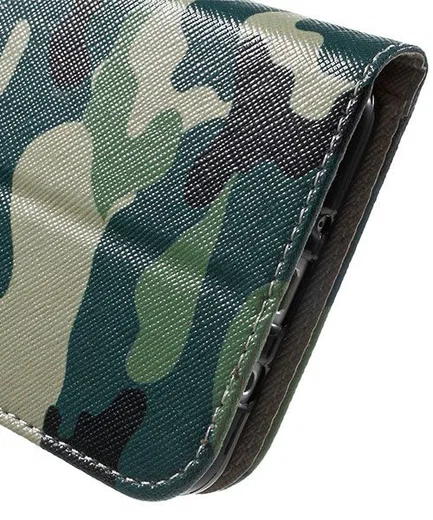 Samsung Galaxy J5 (2016) Camouflage Hoesje met Portemonnee Functie afbeelding 9