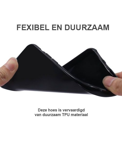 Motorola Moto G4 (Plus) TPU hoesje Zwart afbeelding 3