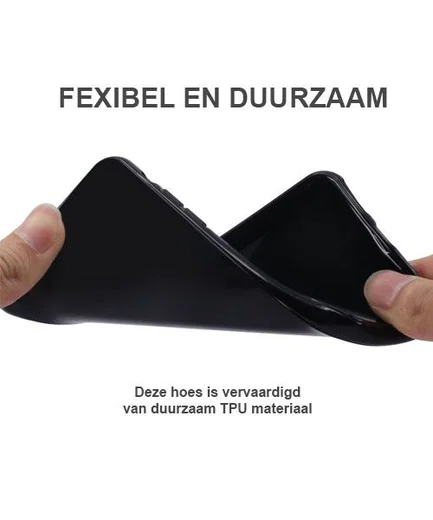 Motorola Moto G4 (Plus) TPU hoesje Zwart afbeelding 3
