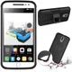 Hybride Motorola Moto G4 Hoesje Zwart afbeelding 2