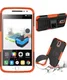 Hybride Motorola Moto G4 Hoesje Oranje afbeelding 2