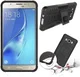 Samsung Galaxy J5 (2016) Hybrid Kickstand Hoesje Zwart afbeelding 2