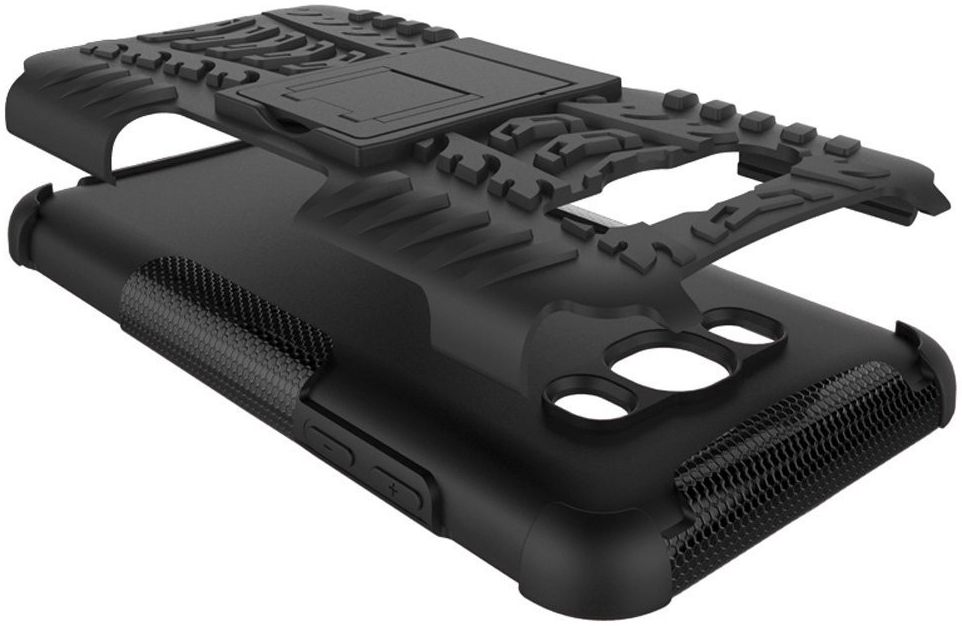 Samsung Galaxy J5 (2016) Hybrid Kickstand Hoesje Zwart afbeelding 10