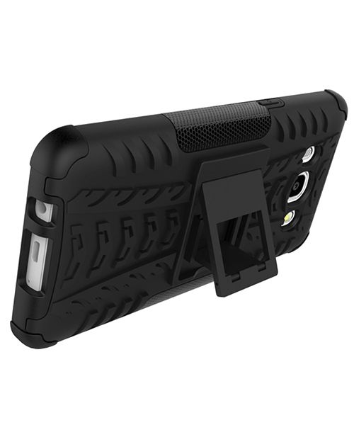 Samsung Galaxy J5 (2016) Hybrid Kickstand Hoesje Zwart afbeelding 3