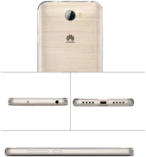 Huawei Y5II Hoesje Dun TPU Transparant afbeelding 4