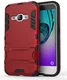 Hybride Samsung Galaxy J1 (2016) Hoesje Rood afbeelding 1