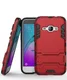 Hybride Samsung Galaxy J1 (2016) Hoesje Rood afbeelding 3