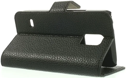 Samsung Galaxy S5 Mini Portemonnee Hoesje Zwart afbeelding 4