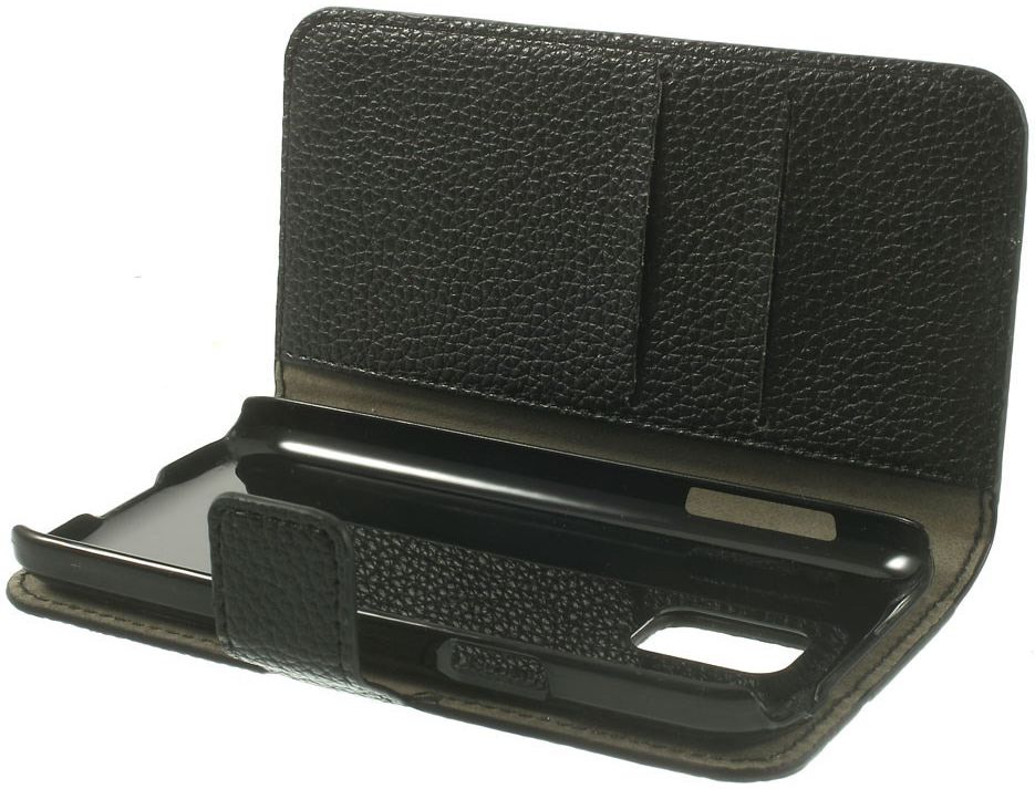 Samsung Galaxy S5 Mini Portemonnee Hoesje Zwart afbeelding 5