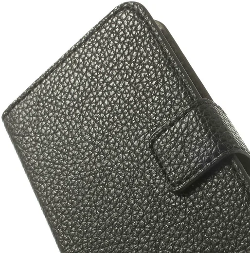 Samsung Galaxy S5 Mini Portemonnee Hoesje Zwart afbeelding 8