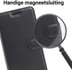 Huawei Y5 2 Portemonnee Hoesje Lychee Zwart afbeelding 4