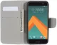 HTC 10 Portemonnee Flip Hoesje Print Don't Touch My Phone afbeelding 3