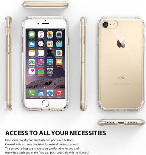 Ringke Fusion iPhone 7 / 8 Hoesje Doorzichtig Crystal View afbeelding 4