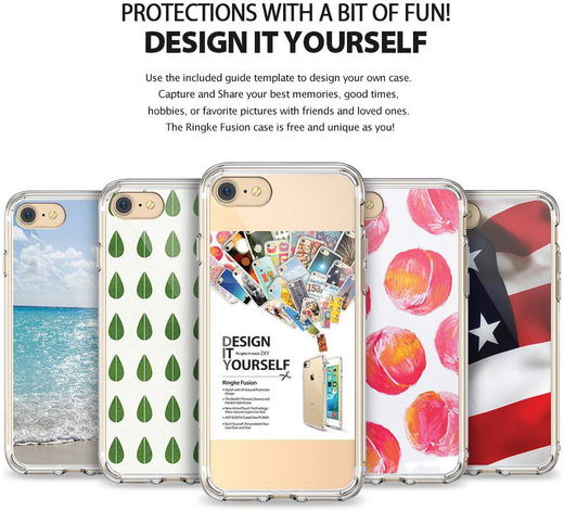 Ringke Fusion iPhone 7 / 8 Hoesje Doorzichtig Crystal View afbeelding 8