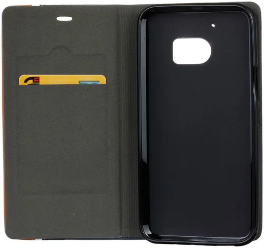 HTC 10 Contrast Flip Hoesje Zwart afbeelding 2
