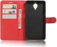 OnePlus 3T / 3 hoesje met kaarthouder rood afbeelding 4