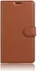 OnePlus 3T / 3 hoesje met kaarthouder bruin afbeelding 2