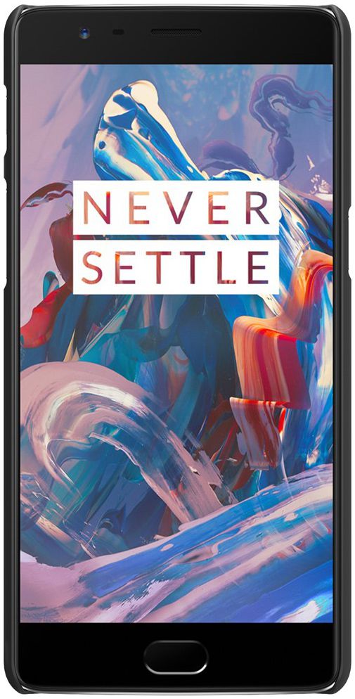 Nillkin Super Frosted Shield OnePlus 3T / 3 hoesje zwart afbeelding 3