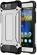 Hybride Huawei Ascend P8 Lite Hoesje Grijs afbeelding 4