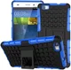 Huawei Ascend P8 Lite Achterkant Hoesje Blauw afbeelding 1