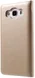 Samsung Galaxy J5 (2016) Window View Flip Hoesje Goud afbeelding 4