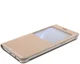Samsung Galaxy J5 (2016) Window View Flip Hoesje Goud afbeelding 3