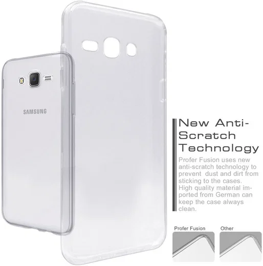 Samsung Galaxy J7 (2016) Ultra Dun Transparant Hoesje afbeelding 4