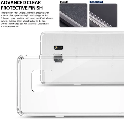 Ringke Fusion Samsung Galaxy Note 7 Hoesje Doorzichtig Crystal View afbeelding 2